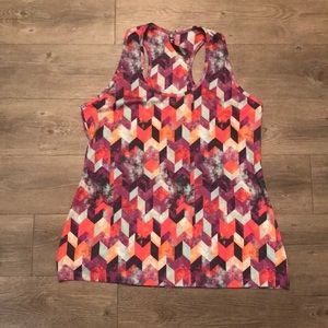 Lukka XL Athletic Racerback Tank, stretch